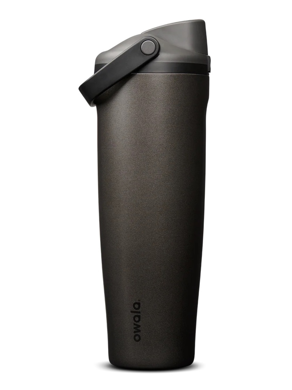 🔨Viral Metallic Grey Owala FreeSip Sway 40oz “Nailed It” Water Bottle